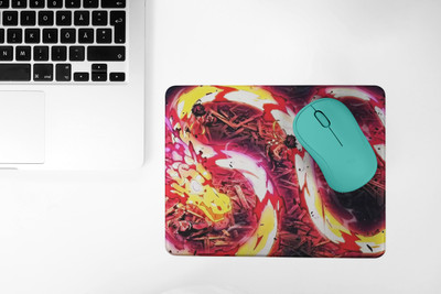 Clapcart Anime 10 Non Slip Base Mousepad(Multicolor)