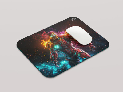 leeon L-MP1-1-257-iron-man-marvel-superhero L2 Non Slip Base Mousepad(Multicolor)