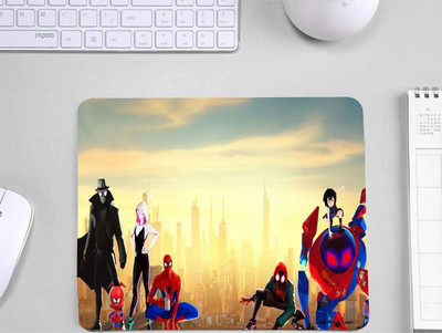 MITTRA Indiacraft Spider Man Animated Non Slip Base Mousepad(Spider Man Universe)