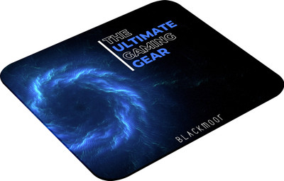 BLACKMOOR Mouse Pad Abstract Art 9x7 Inch Anti-Slip, Smooth Surface, Ideal for PC & Gaming Non Slip Base Mousepad(Blue)