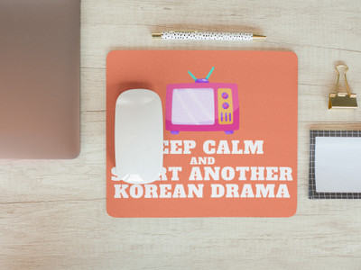 Epic Merch Kepp calm start kdrama Non Slip Base Mousepad(Multicolor)
