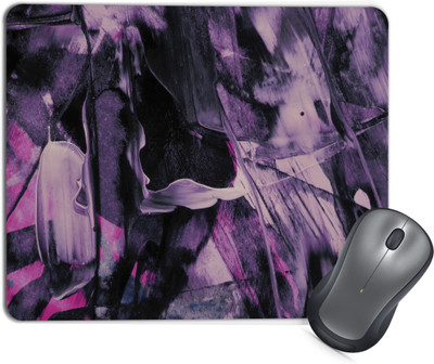 TrendoPrint MP12 Mouse Pad with Anti-Slip Rubber Base & Smooth Mouse Control Mousepad(Multicolor)