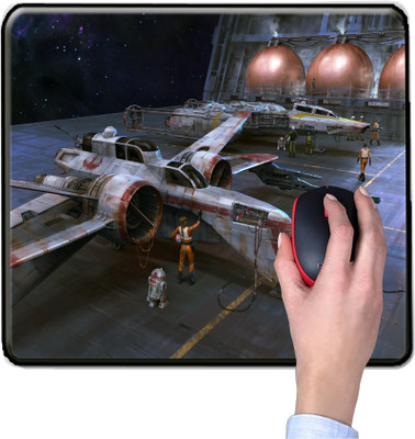 CHARMING The Gamer Printed Mouse Pad for Gaming Computer, Laptop MousePad Mousepad, MP12 Non Slip Base Mousepad(Multicolor)