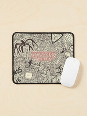 Aaltu Faltu Stranger Things – Hawkins Vibes Mouse Pad Non Slip Base Mousepad(Multicolor)