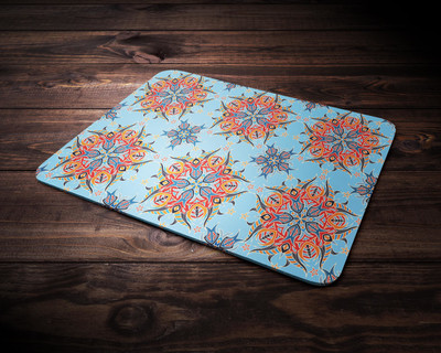 Subliarts ETHNIC 3D PRINTED Anti Slip-MP-C-0032 Non Slip Base Mousepad(Multicolor)