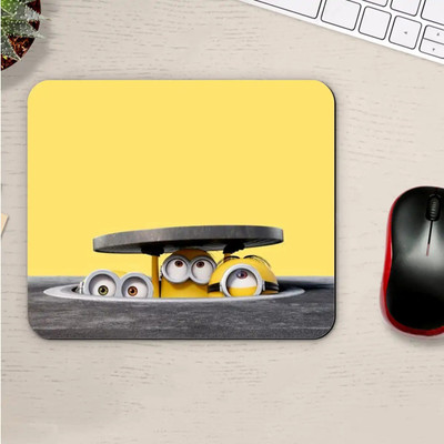 Gfylo Minions Are Coming Printed Mouse pad Smooth Surface and anti-Slip Mousepad(Multicolor)