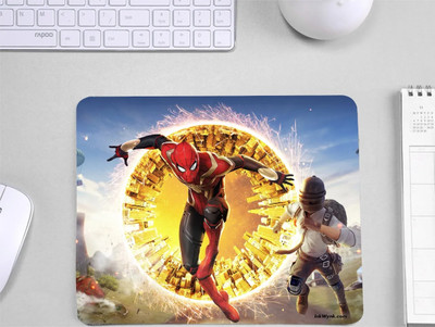 MITTRA Indiacraft Spider Man Miles Non Slip Base Dual Sided Mousepad(Spider Man Pub G Edition)