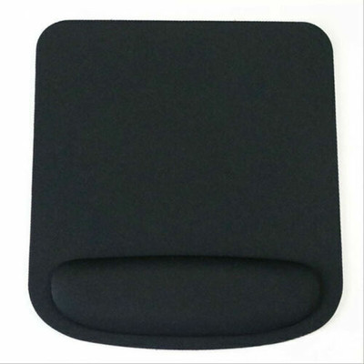 FKU Mouse Pad with Wrist Protect for Computer Laptop Notebook Keyboard Mouse Mousepad(Black)