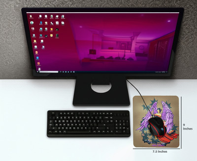 Printcrafters Niko Robin Non Slip Base Mousepad(Multicolor)