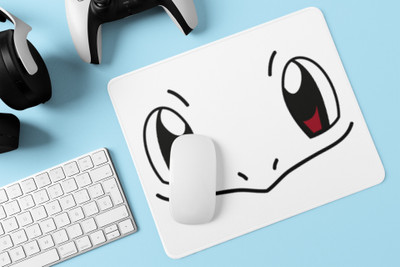 Rushaan Squirtel face - Printed animated Mousepad for animation lovers Mousepad(White)