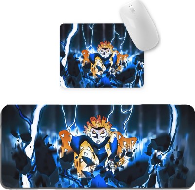 Aniithing Anime Printed Large Gaming XXL Extended Mouse Pad, Nonslip Base, Desk Mat Mousepad(Multicolor)