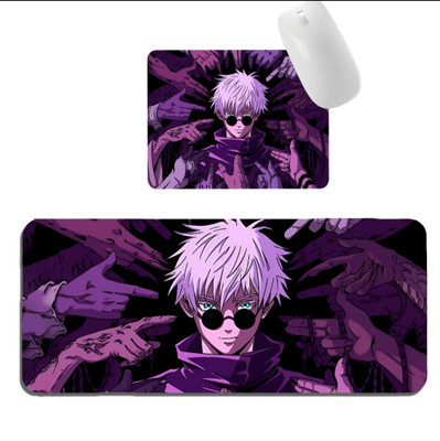 Aniithing Anime Printed Large Gaming XXL Extended Mouse Pad, Nonslip Base, Desk Mat Non Slip Base Mousepad(Purple)