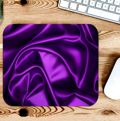 Gfylo Wrinkle Purple Printed Mouse pad Smooth Surface and anti-Slip Mousepad(Multicolor)