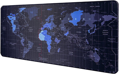 WOKO Large Mouse Pad, Soft Gaming Desk Keyboard Pad Mat for Offices & Home Non Slip Base Mousepad(Multicolor)