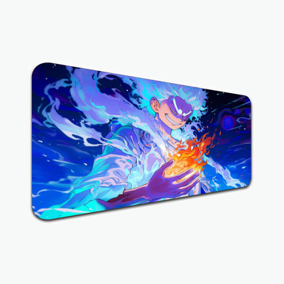 outfitque Rapid Response Gaming Des Mat Non-Slip Base Extended 58.4x28cm(M-305)Keyboard Mousepad(Multicolor)