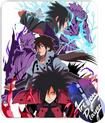 MITTRA Indiacraft Naruto Anime Theme Non Slip Base Dual Sided Mousepad(Multicolor)