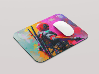 leeon L-MP1-1-247-deadpool-marvel L2 Non Slip Base Mousepad(Multicolor)