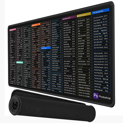 STORITE RiaTech Extra Large (900x400x2mm) Extended Gaming Laptop Mouse Pad Non Slip Base Mousepad(Black)