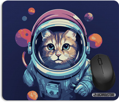 JugaaduStore N&C_1_204 Non Slip Base Mousepad(Multicolor)