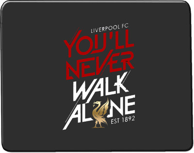CHARMING You Will Never Walk Alone FC Printed Mouse Pad, SYJB11 Printed Non Slip Base Mousepad(Multicolor)