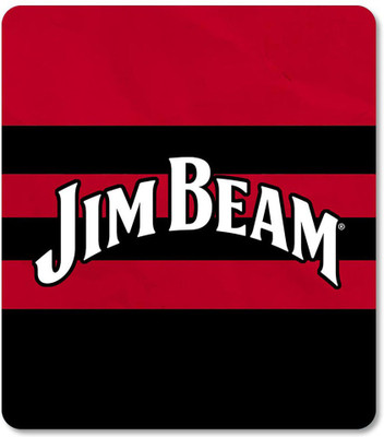 macmerise Jim Beam Red Stripes Non Slip Base Mousepad(Multicolor)