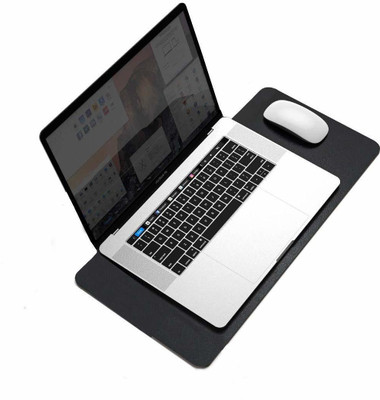 VELINEX Non-Slip Laptop Desk Ultra Thin Large Mouse Pad (1 pcs) (Black), Non Slip Base Mousepad(Black)