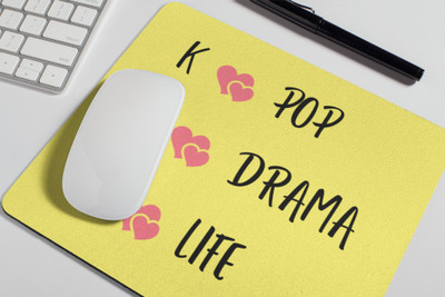 Epic Merch Kdrama life Non Slip Base Mousepad(Multicolor)