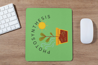 Epic Merch Photosynthesis Non Slip Base Mousepad(Multicolor)