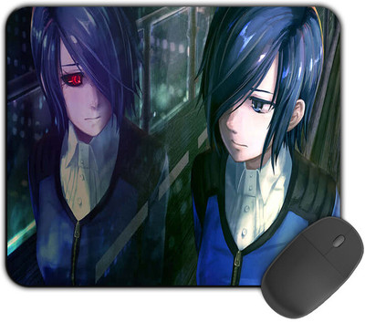 Kirmada Printed Design Touka In Mirror Tokyo Ghoul Mouse Pad. Non Slip Base Mousepad(Multicolor)