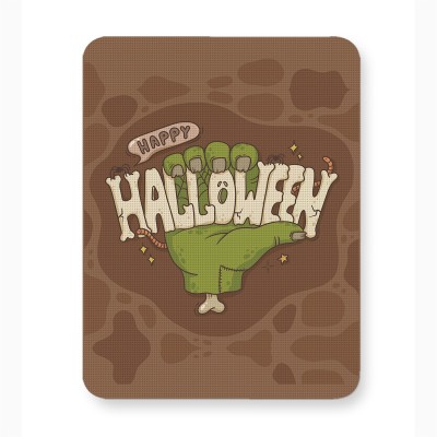 ICARUSBOX Icarus Box Hello Halloween Wishing hand Mouse Pad Mat Anti-Slip Rubber Base Mousepad(Multicolor)