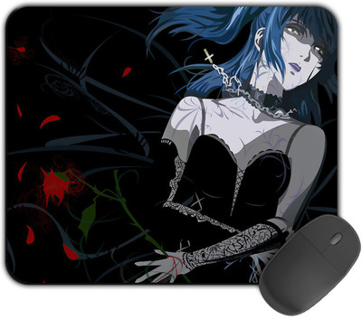 Kirmada Printed Design Misa Illustration Death Note Mouse Pad. Non Slip Base Mousepad(Multicolor)