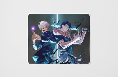 W.A.P ANIME Satoru Gojo vs. Toji Fushiguro Non Slip Base Mousepad(Multicolor)