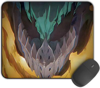 Kirmada Printed Design Mouse Pad Deku Mask Non-Slip My Hero Acadamia Non Slip Base Mousepad(Multicolor)