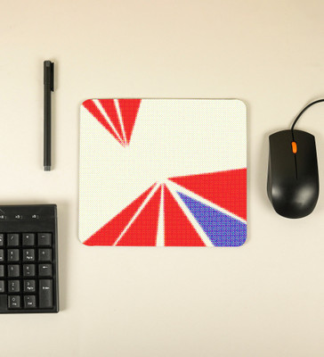 Special Trend Hub Union Jack Printed Mousepads Suitable For Home & Office Non Slip Base Mousepad(Multicolor)