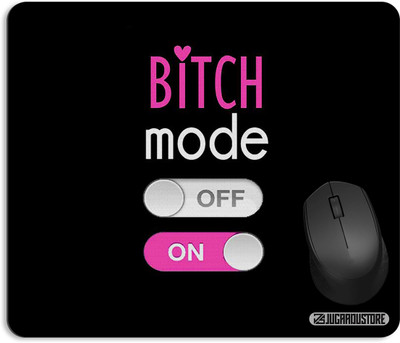 JugaaduStore N&C_1_142 Non Slip Base Mousepad(Black)