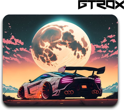 GTROX Printed Mousepad with smooth Mouse Control ( 7.5mm * 9.0mm ) Non Slip Base Mousepad(Multicolor)