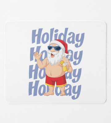 Rushaan Sigma Santa : Mouse Pad by Christmas's Gift For Secret Santa Mousepad(White)