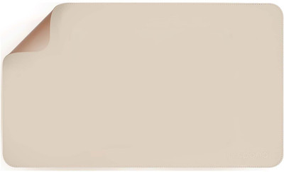 Aropana 6035WHITECOFFEE Non Slip Base Dual Sided Mousepad(White, Coffee)