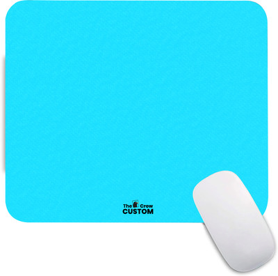 The Custom Crow Gaming Mouse Pad Non-Slip Rubber Base for Computer and Laptop Non Slip Base Mousepad(Sky Blue)