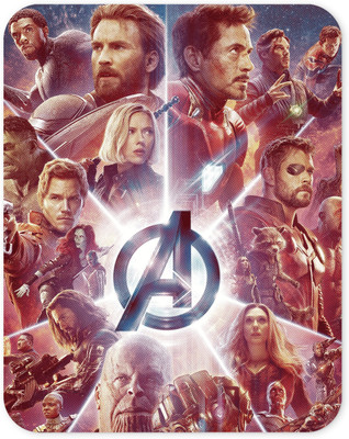 otakusoutlet Avengers : Marvel Avengers Endgame Premium Poster Non Slip Base Mousepad(Multicolor)