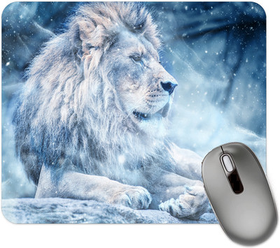 dk printing ROCK JUNGLE KA RAJA Printed Mouse Pad Non Slip Base Mousepad(Black)