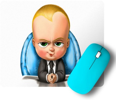 Printwala The Boss Baby Printed Mousepad For Laptop Pc (9x7 Inches)(LMP-130) Mousepad(Multicolor)