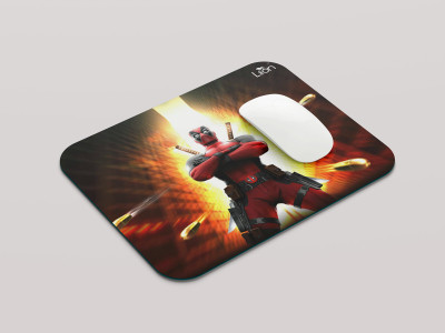 leeon L-MP1-1-246-deadpool-bullets L2 Non Slip Base Mousepad(Multicolor)