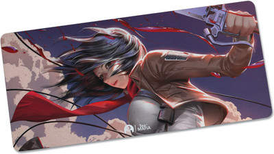 Tee Mafia Attack On Titan - Anime Series - XXL Gaming Mat D2 Non Slip Base Mousepad(Multicolor)