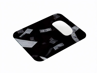 CHAAPO XM-132 Non Slip Base Mousepad(Black)