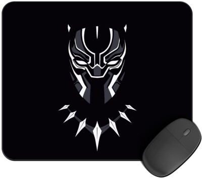 Kirmada Printed Black Panther Ttian Mouse Pad Super Smooth Surface Marvel Mousepad(Multicolor)