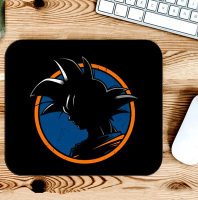 Gfylo Son Goku Logo Printed Mouse pad Smooth Surface and anti-Slip Non Slip Base Mousepad(Multicolor)