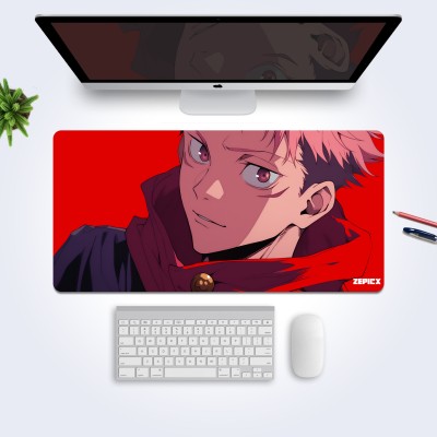 ZEPICSOUL Jujutsu Kaisen Large Anime Mousepad for Laptop Desktop PC Gaming Desk Mat Mousepad(Multicolor)