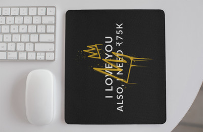 Epic Merch I need 75k 1 Non Slip Base Mousepad(Multicolor)