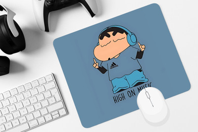 Eshaaver Cute Shinchan Mouse pad for Laptop computer Anti skid Gaming table mat mousepad Non Slip Base Mousepad(Multicolor 1)